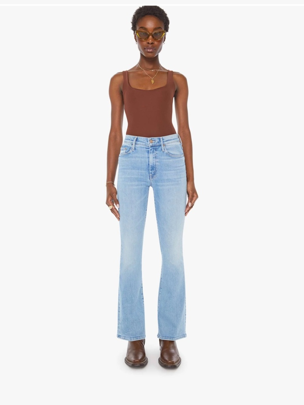 Mother weekender flare